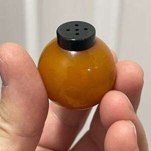 Vintage Bakelite Ball Salt and Pepper Shakers Very Rare and Beautiful
